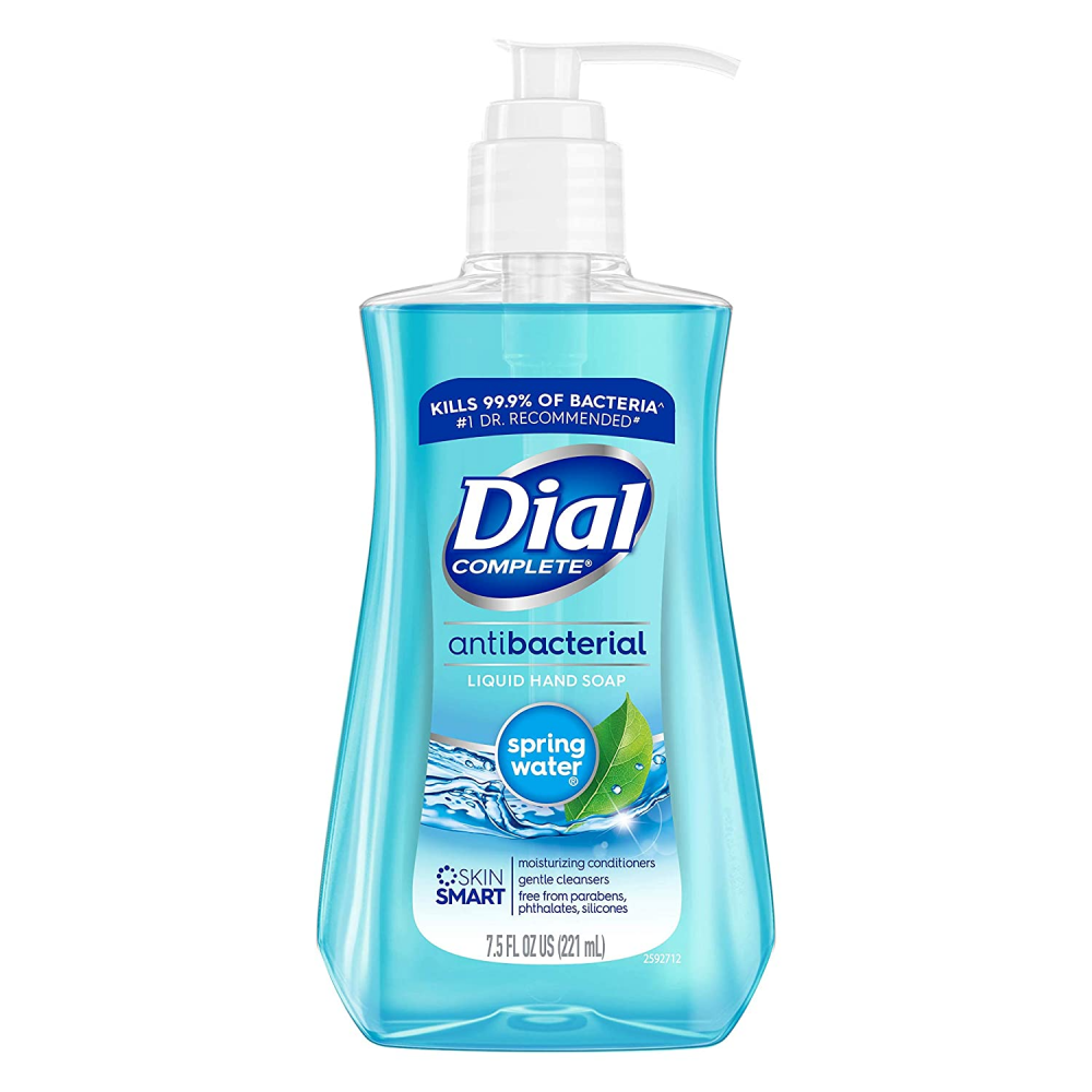 JABON LIQUIDO DE MANOS DIAL SPRINGWATER NATURAL 7.5 OZ
