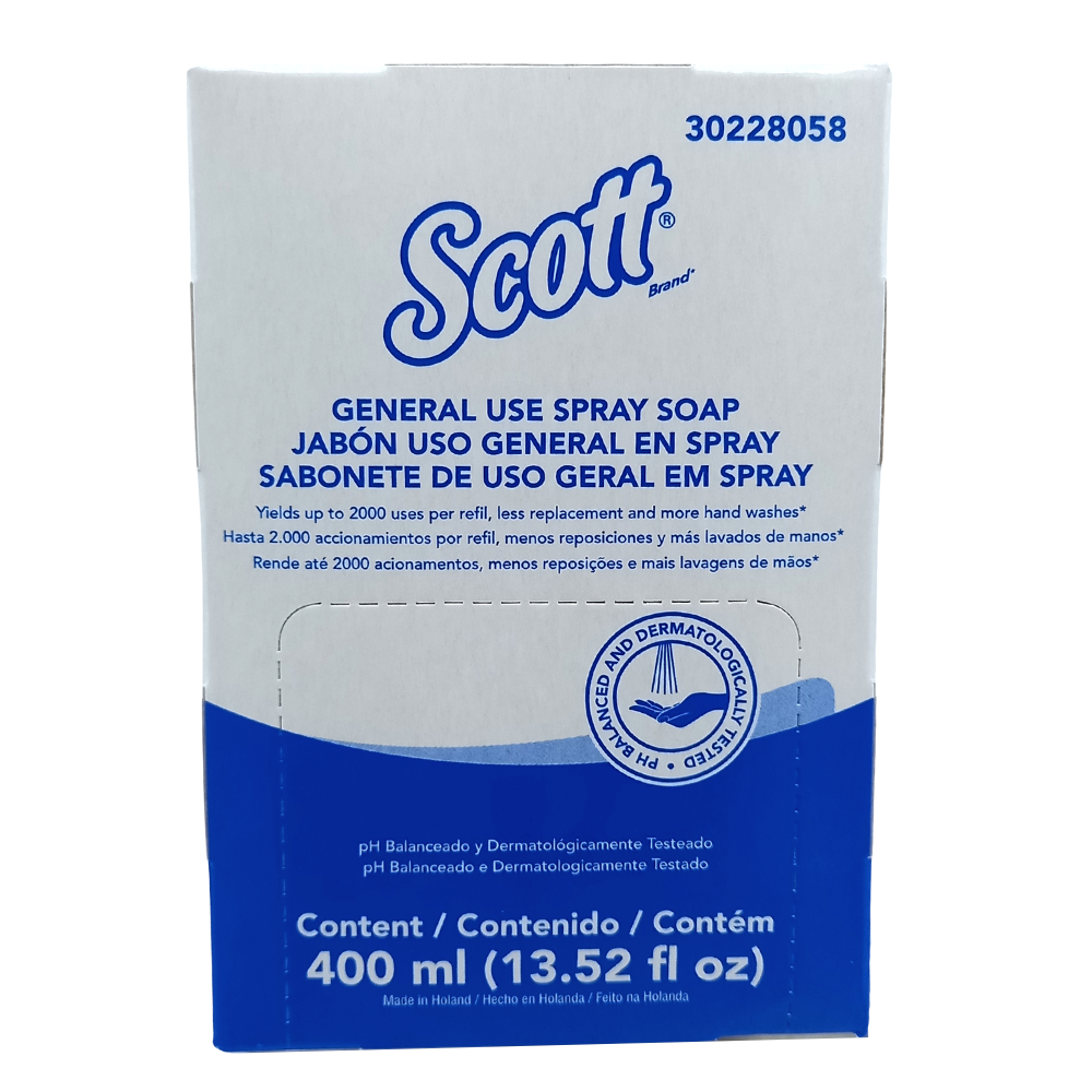 JABON DE USO GENERAL EN SPRAY SCOTT 400 ML