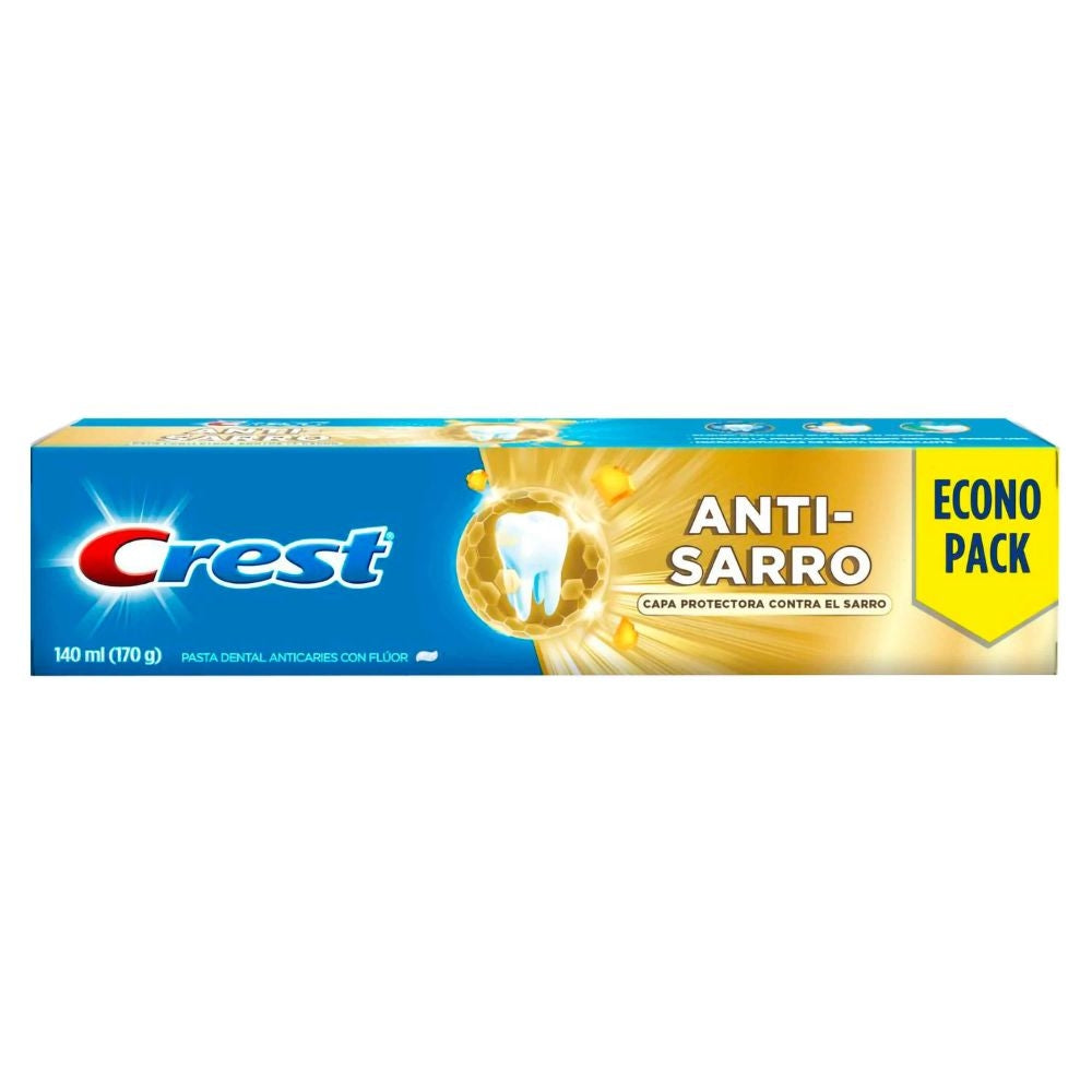 PASTA DE DIENTES ANTISARRO CREST 140 ML