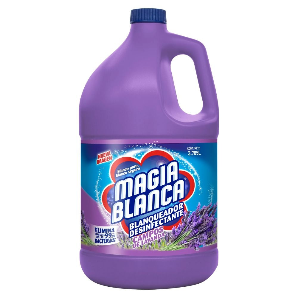 BLANQUEADOR DESINFECTANTE LAVANDA MAGIA BLANCA 3785 ML