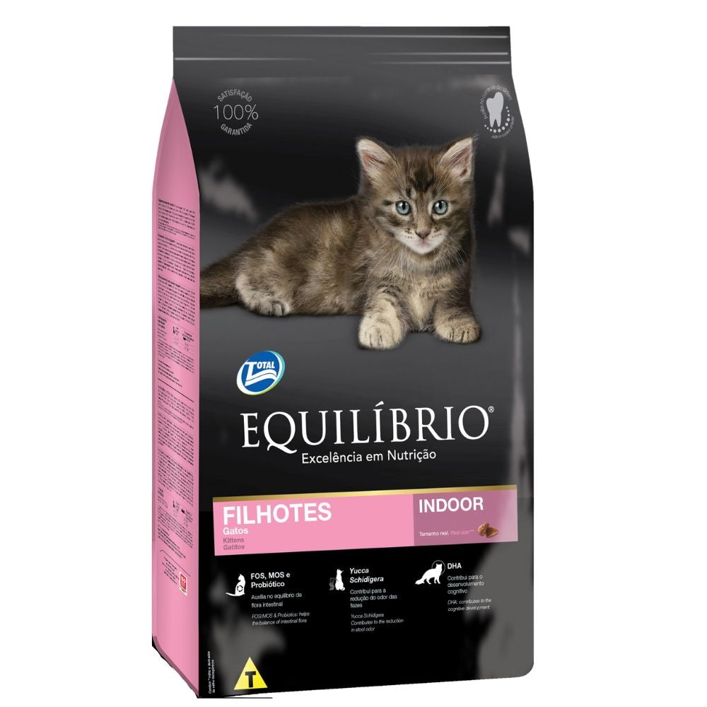 COMIDA PARA GATITOS INDOOR EQUILIBRIO 1.5 KG
