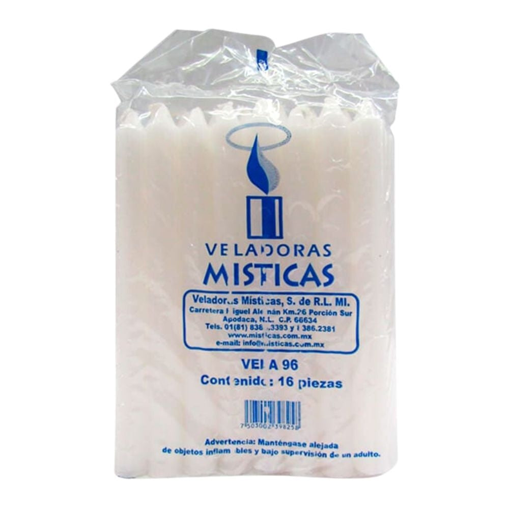 VELAS LARGAS MISTICAS 16 UND