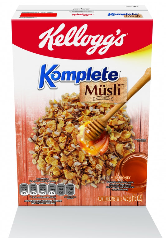 CEREAL KELLOGGS KOMPLETE MIEL 415 GR