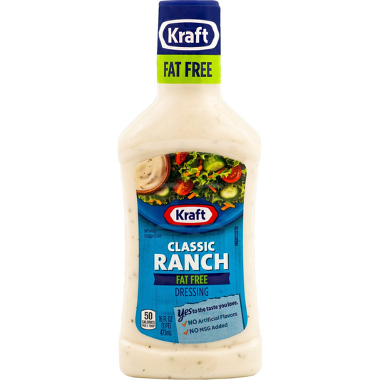 ADEREZO RANCH FAT FREE KRAFT 16 OZ