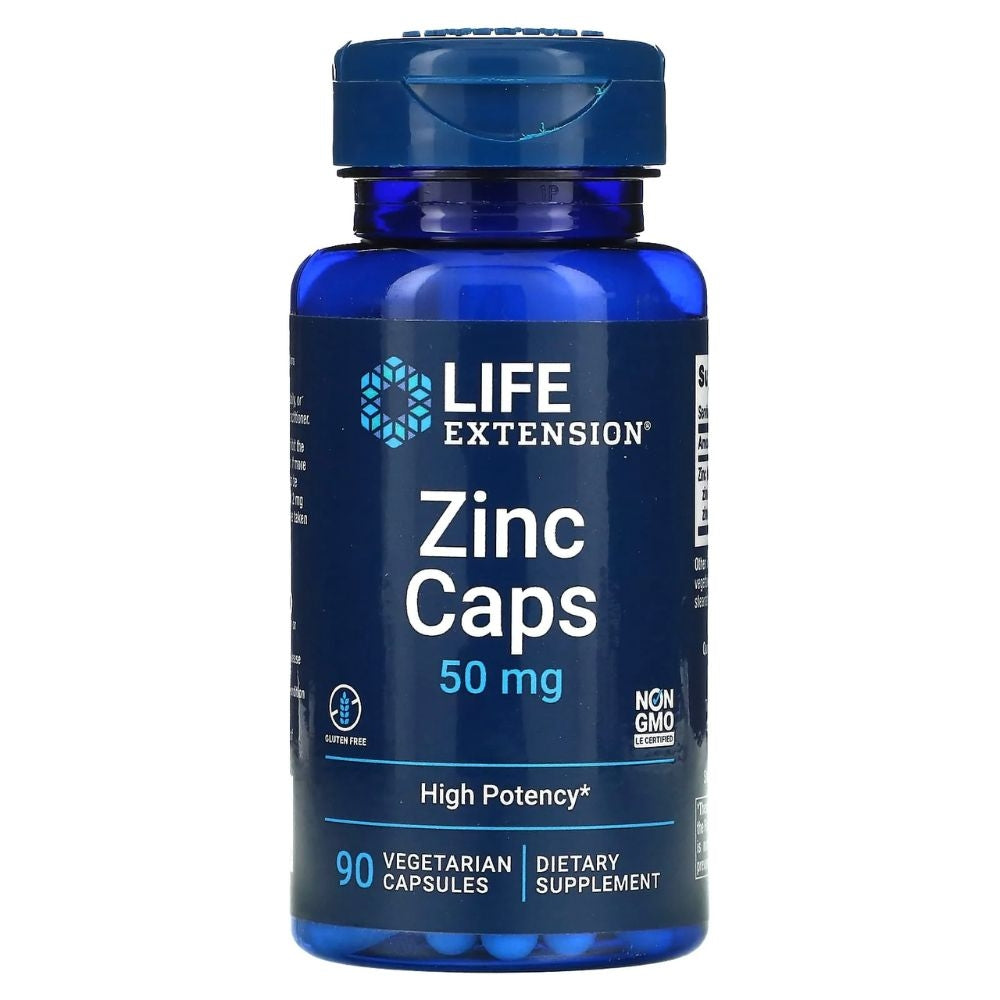 LIFE EXTENSION VITAMIN ZINC 50MG 90VEGANCAPS
