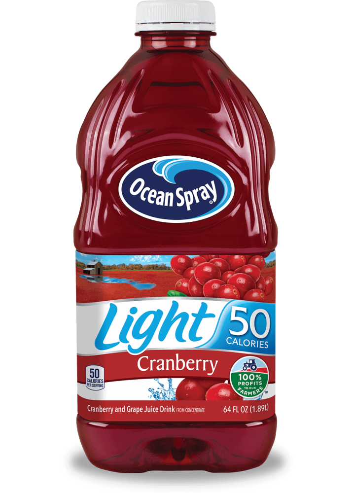 JUGO CRANBERRY LIGHT OCEAN SPRAY 64 OZ