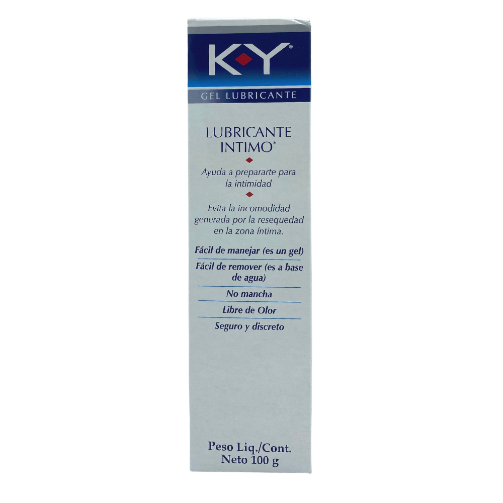 GEL LUBRICANTE INTIMO K-Y 100 GR