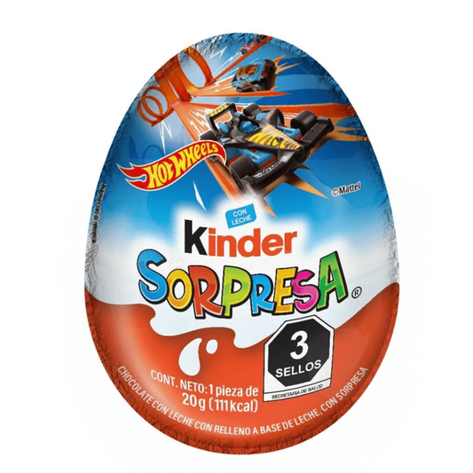 CHOCOLATE KINDER SORPRESA NIÑO 20 GR
