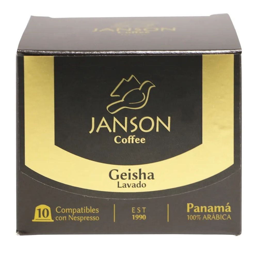 CAFE GEISHA JANSON 10 CAPSULAS