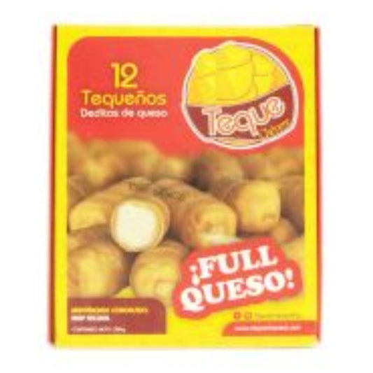 TEQUEÑOS TEQUE CHEVERE FULL QUESO 12 UND