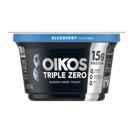 YOGURT OIKOS GRIEGO TRIPLE ZERO BLUEBERRY 5.3OZ
