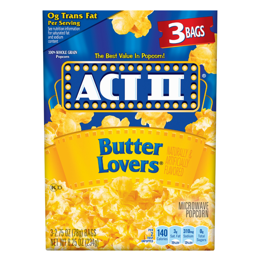 PALOMITAS MANTEQUILLA EXTRA ACTII 3-PACK