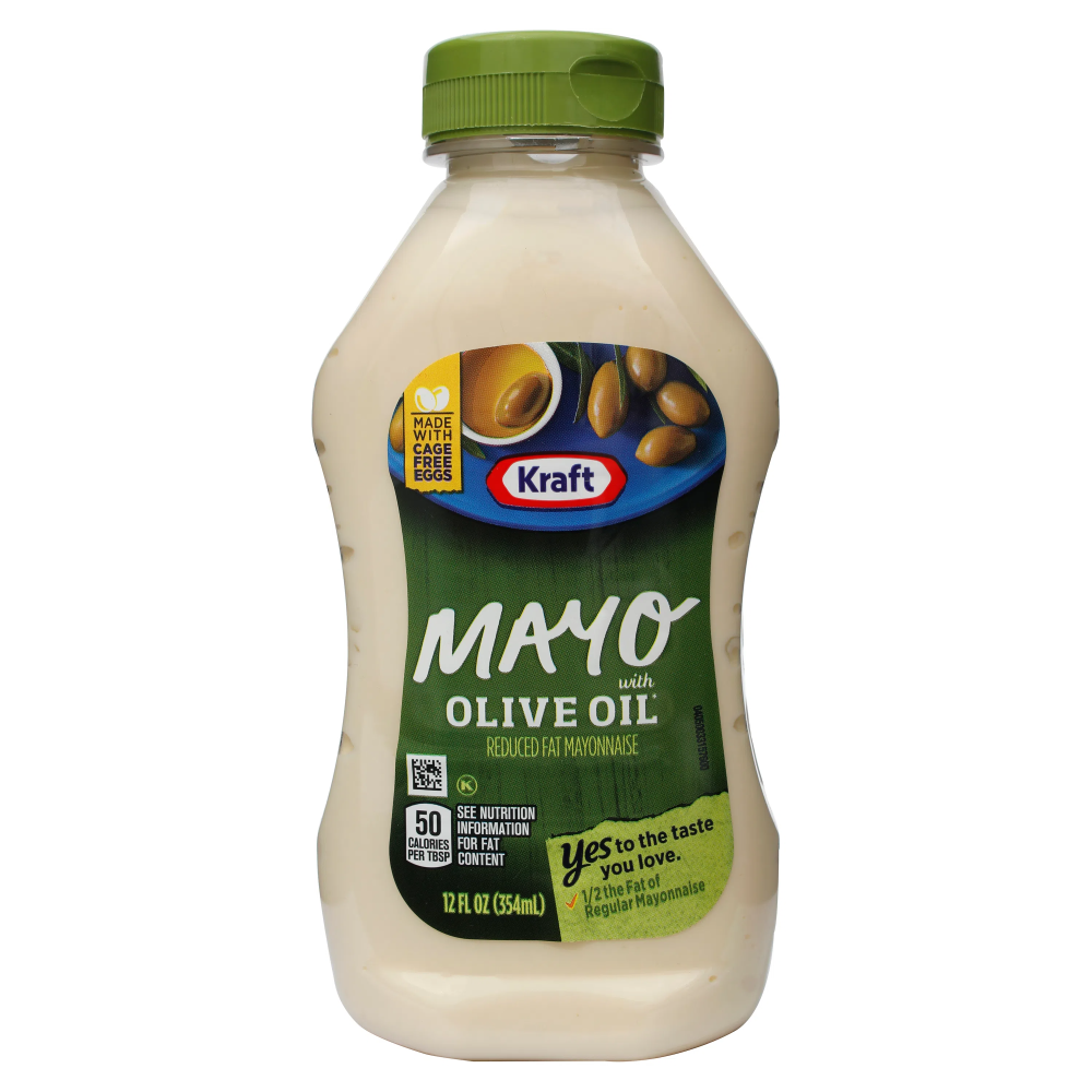 MAYONESA CON ACEITE DE OLIVA KRAFT 12 OZ