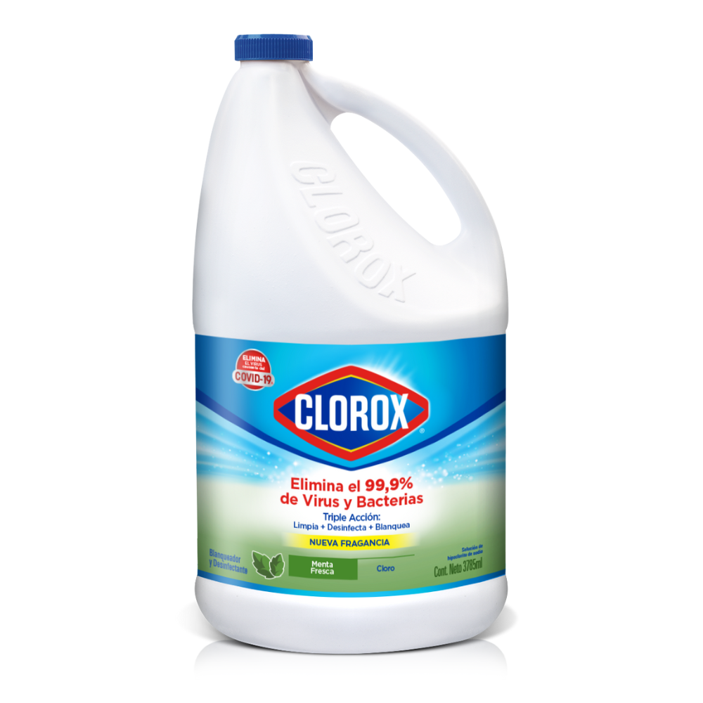 BLANQUEADOR CLOROX MENTA FRESCA 128 OZ