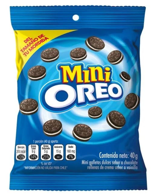 GALLETAS OREO MINI REGULAR 40G