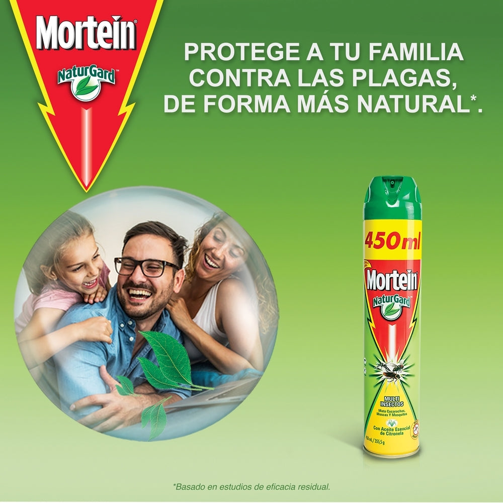 INSECTICIDA MORTEIN MULTINSECTO CITRO 300 ML