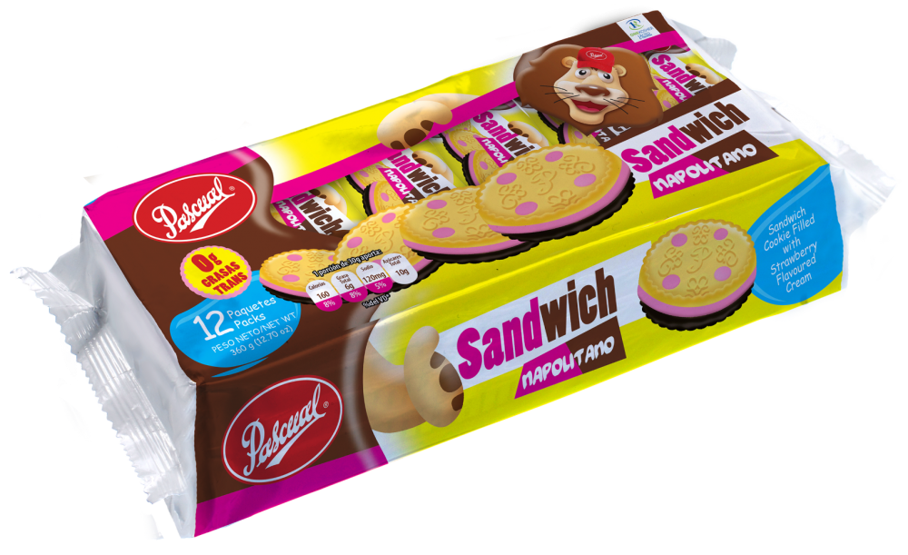 GALLETA PASCUAL SANDWICH COMBINACION 360 G