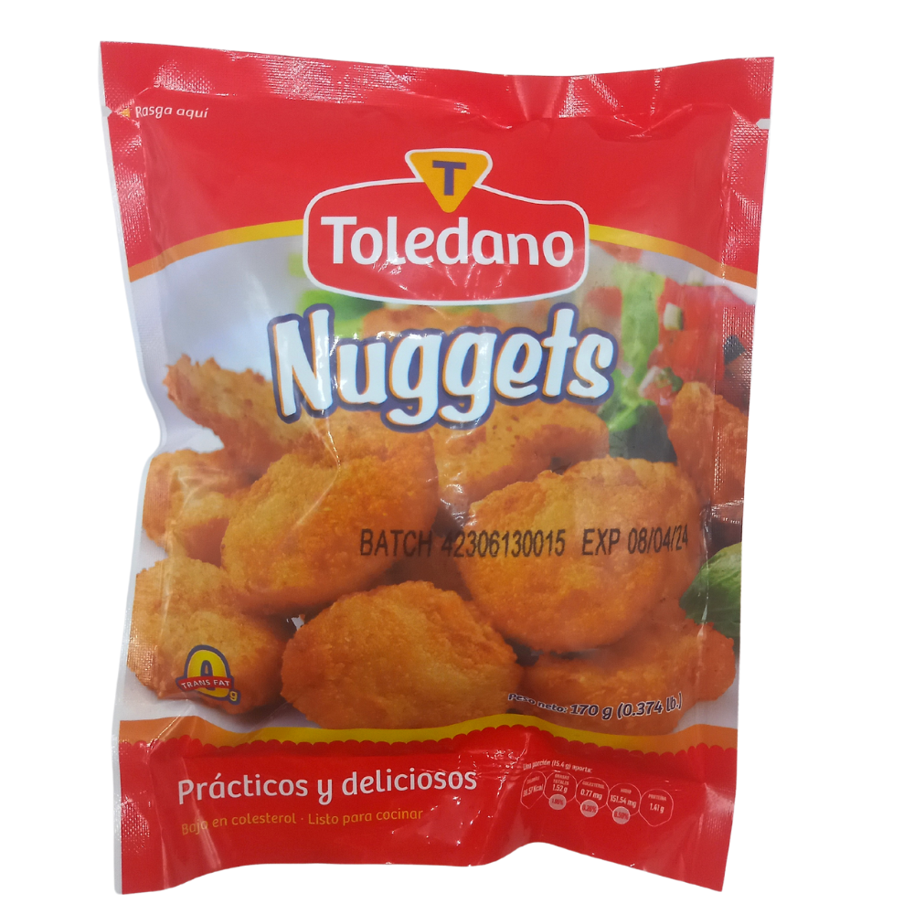 NUGGETS DE POLLO TOLEDANO 170 GR