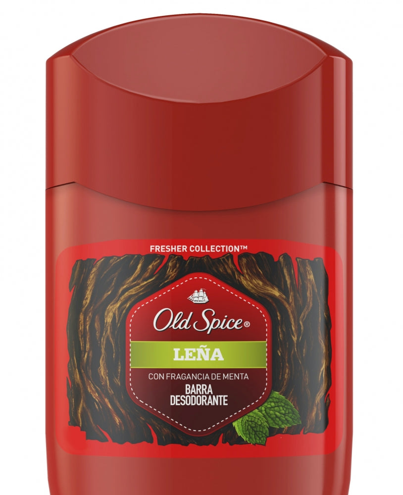 DESODORANTE OLD SPICE LEÑA BARRA 50 GR