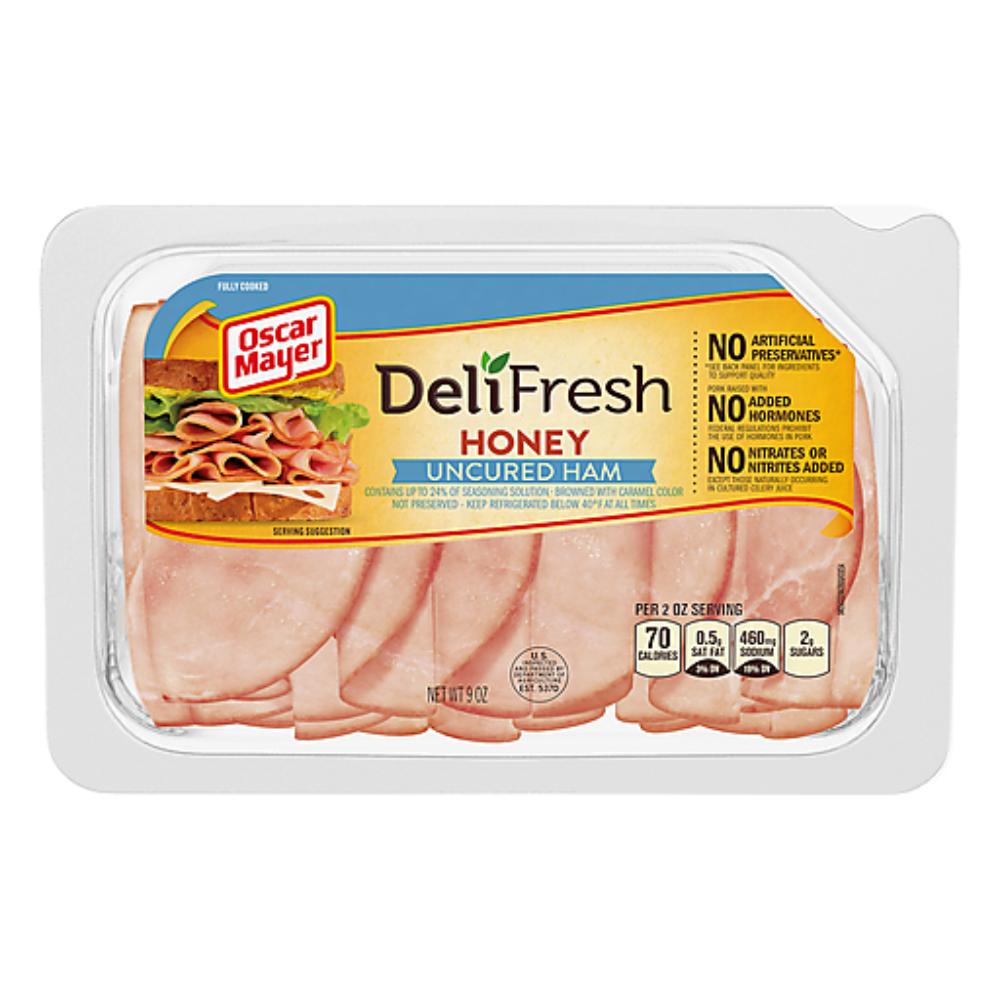 JAMON OSCAR MAYER DELI FRESH HONEY SIN CURAR 9 OZ
