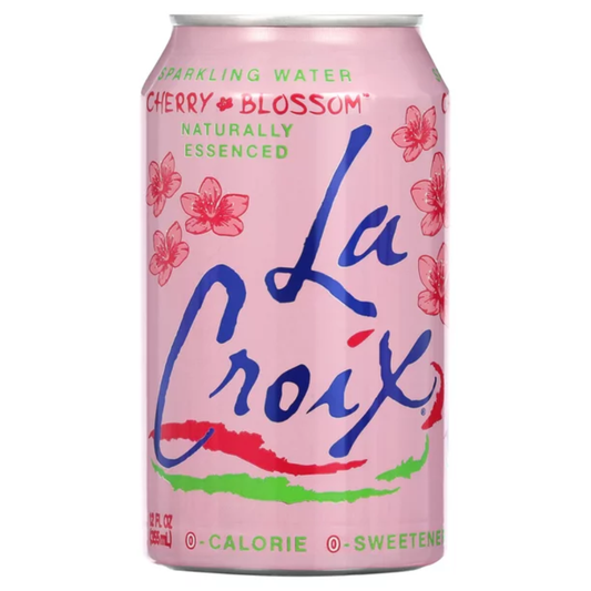 AGUA CON GAS LA CROIX CHERRY&BLOSSOM LATA 12 OZ