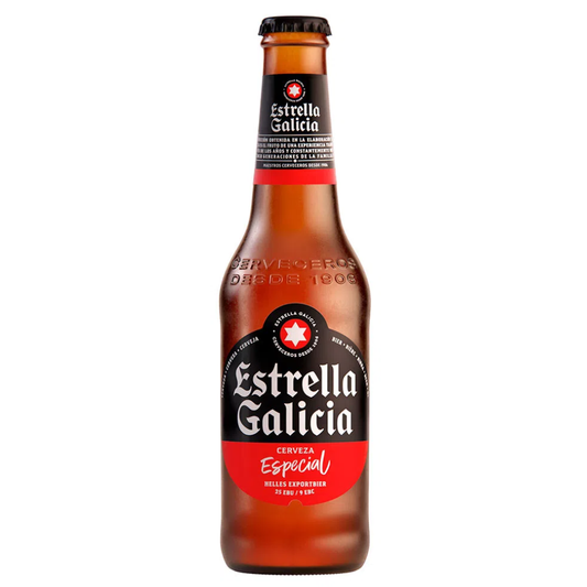 CERVEZA ESPECIAL ESTRELLA GALICIA  330 ML