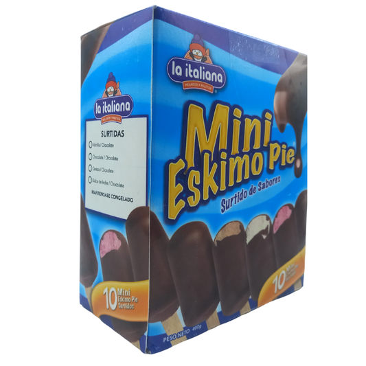 PALETA MINI SKIMO SURTIDA LA ITALIANA 10 UND
