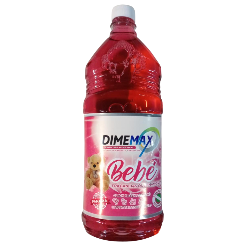 DESINFECTANTE AROMA BEBE DIMEMAX 1 LT