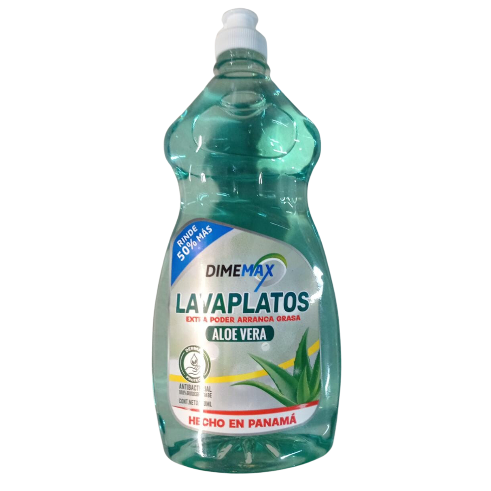 JABON LAVAPLATOS ALOE VERA DIMEMAX 770 ML
