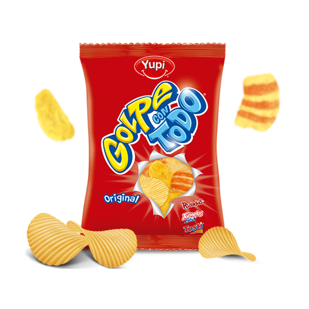 PAPITAS YUPI EL GOLPE 250 GR