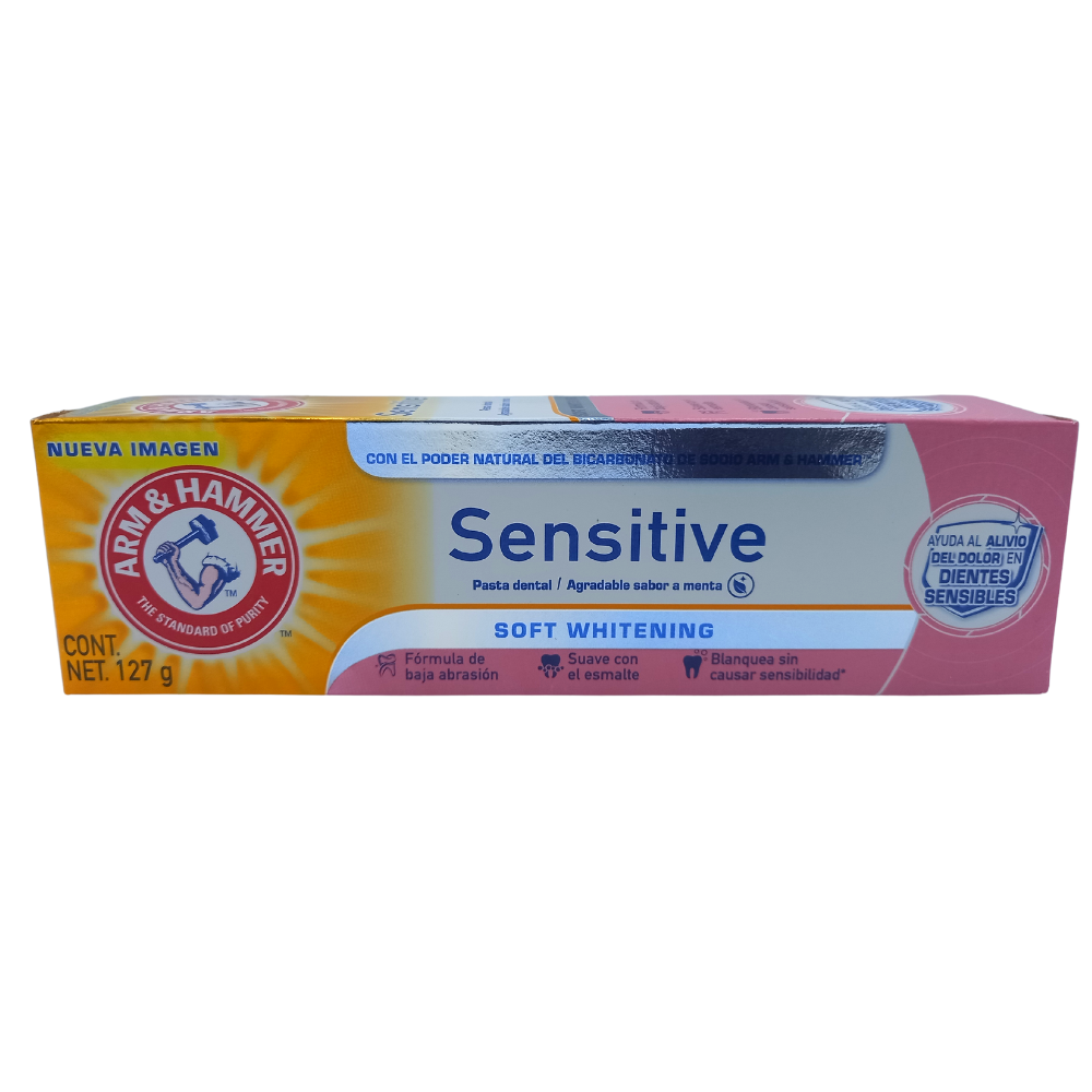 PASTA DE DIENTES ARM & HAMMER ADVANCE WHITE SENSITIVE 127 GR