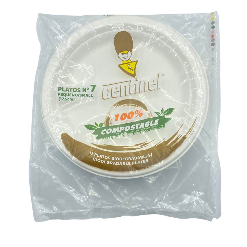 PLATO COMPOSTABLE CENTINEL #7 12 UNI