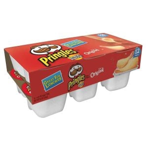 PRINGLES ORIGINAL 12 PACK 21 GR