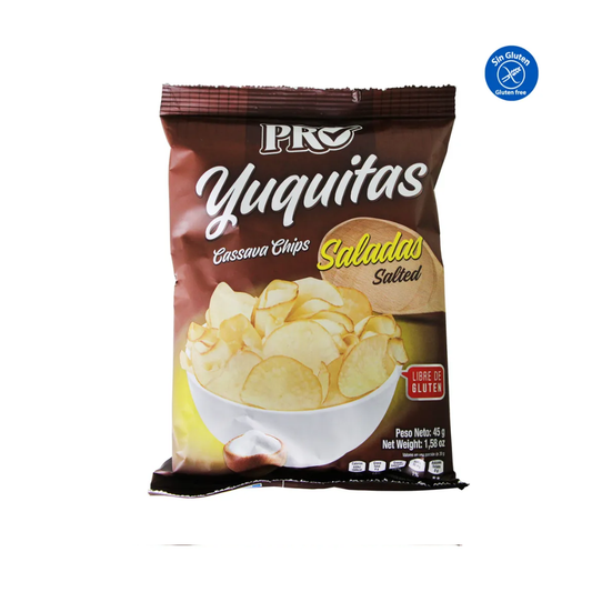 YUQUITAS PRO SALADAS GLUTEN FREE 45 G