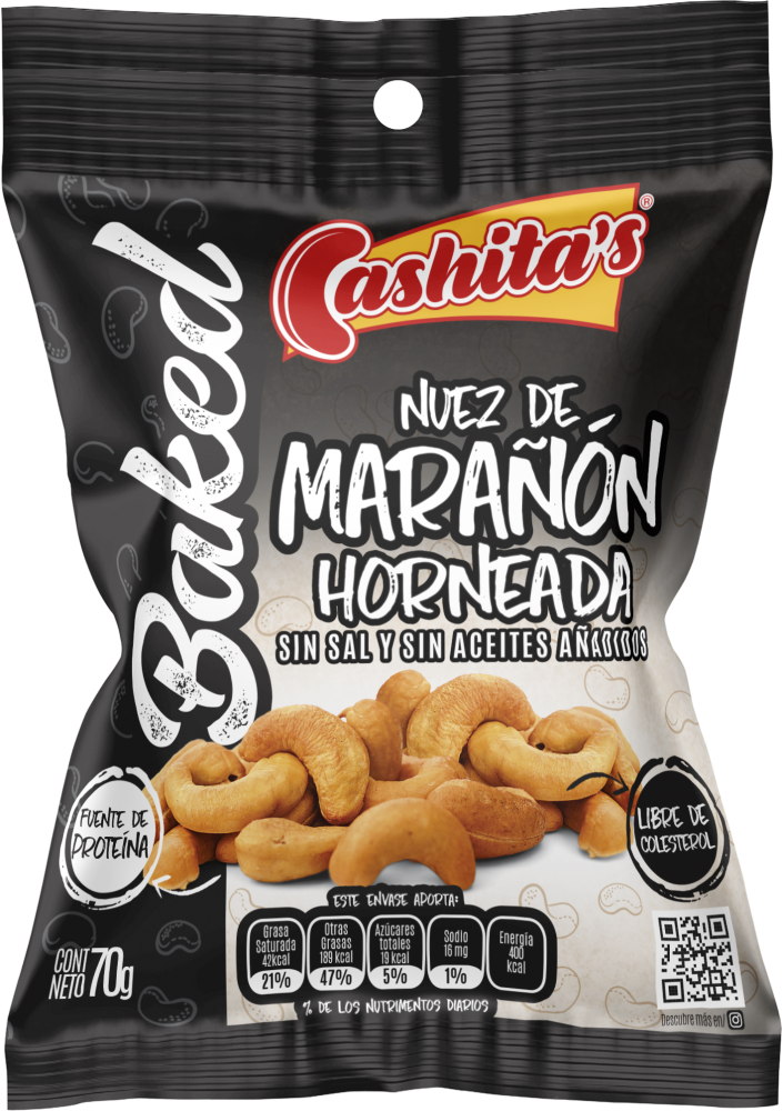 CASHITAS MARAÑON HORNEADO 70 GR