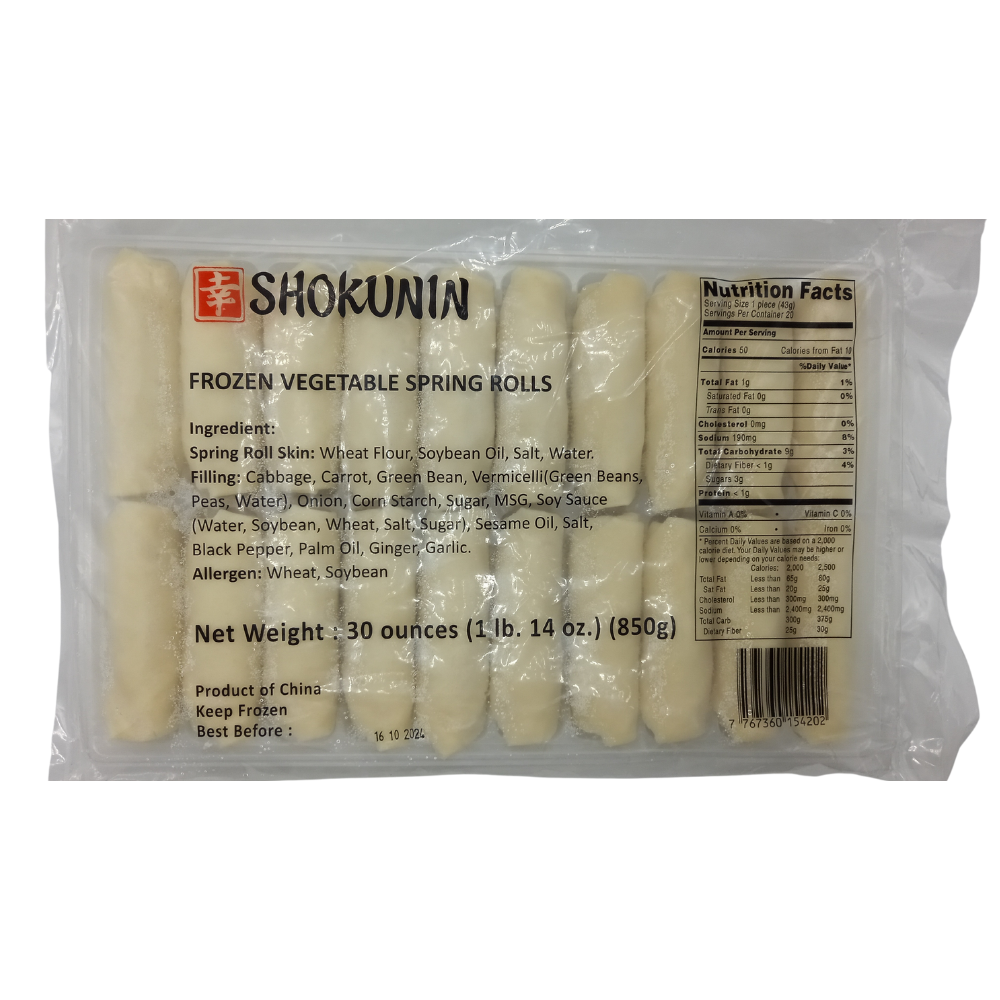 ROLLOS DE PRIMAVERA PANA ORIENTAL 20 UND