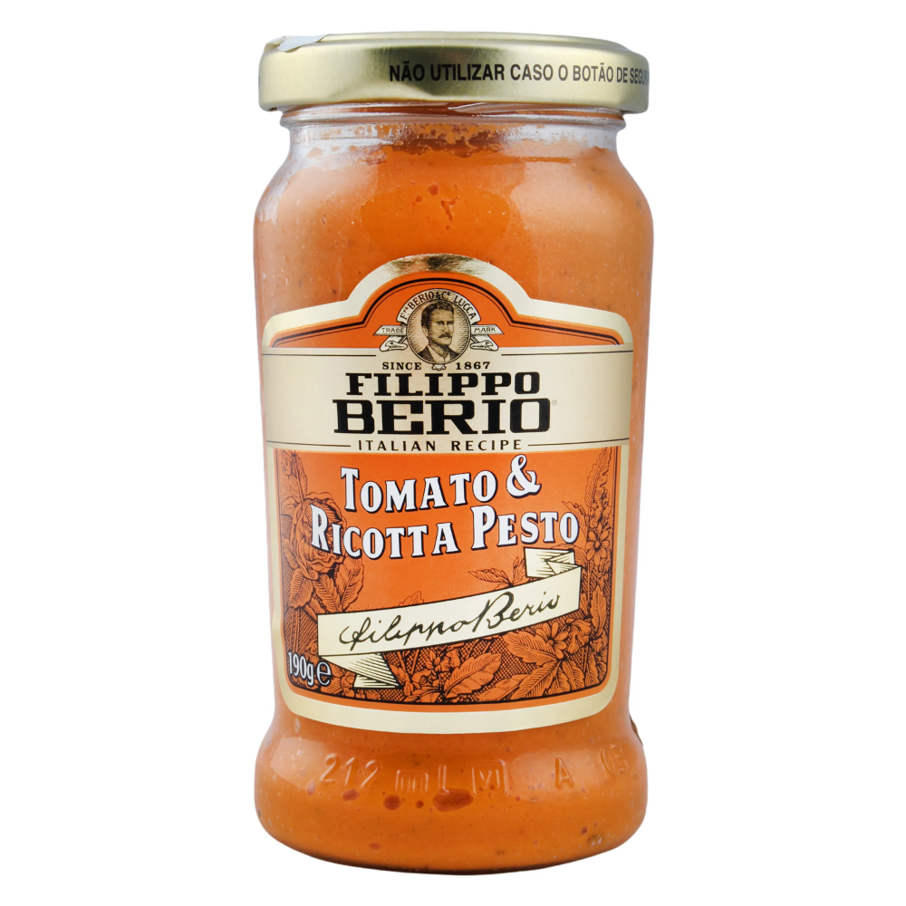 SALSA PESTO RICOTTA FILIPPO BERIO 190 GR