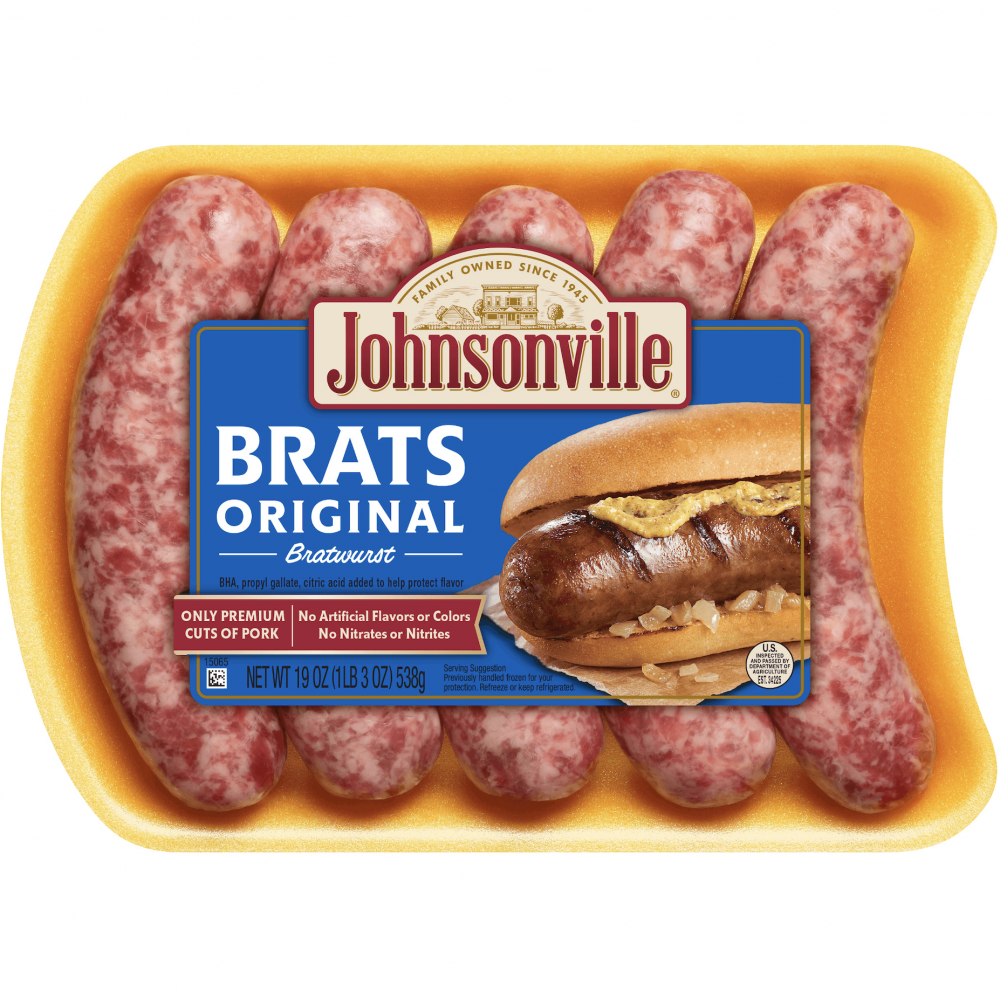 SALCHICHA ORIGINAL BRATWURST 19 ONZ