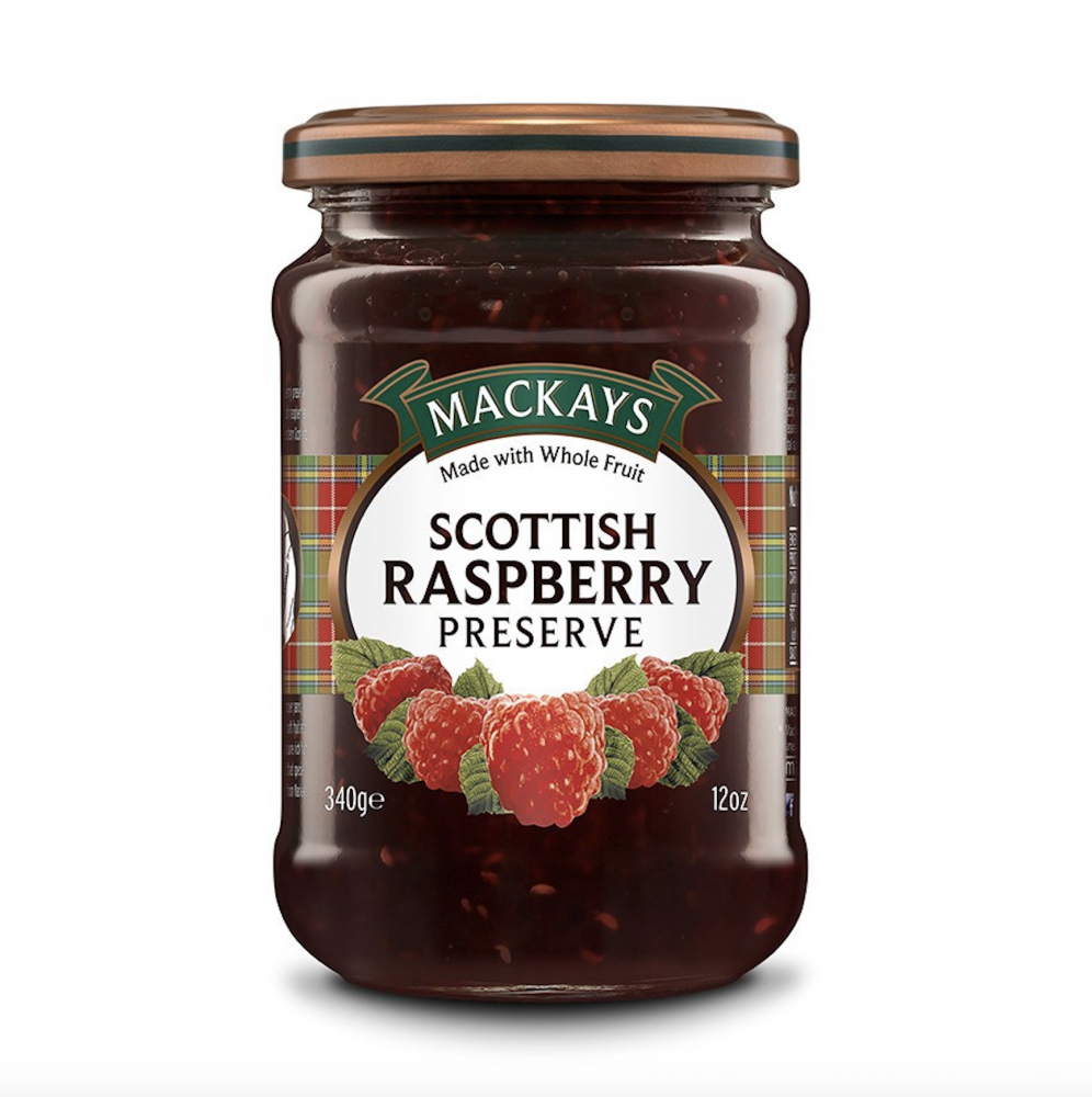 MERMELADA RASPBERRY MACKAYS DE ESCOCIA 340 GRS
