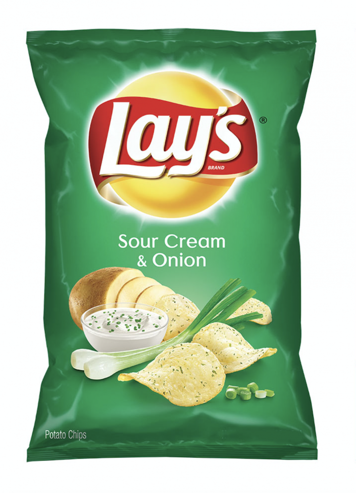 PAPAS LAYS SOUR CREAM & ONION SMALL