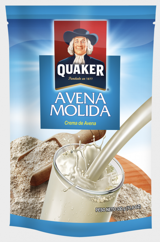 AVENA MOLIDA QUAKER CREMA DE AVENA 330 GR