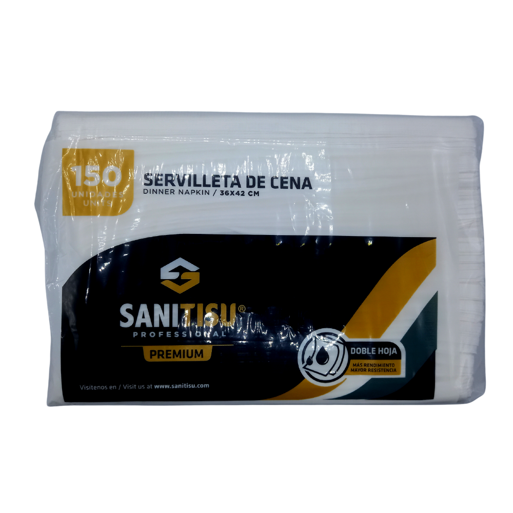 SERVILLETA DINNER SANITISU 150 UND