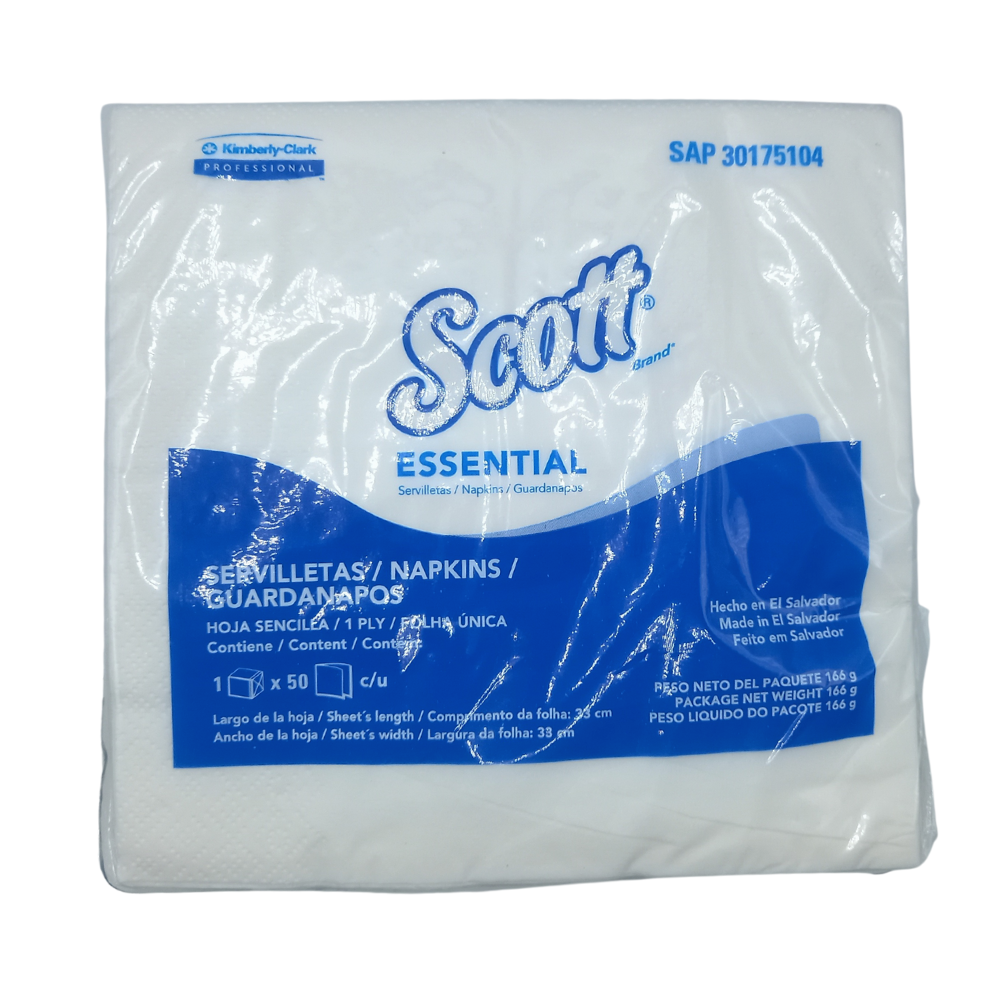 SERVILLETAS ESSENTIAL SCOTT 50 UND