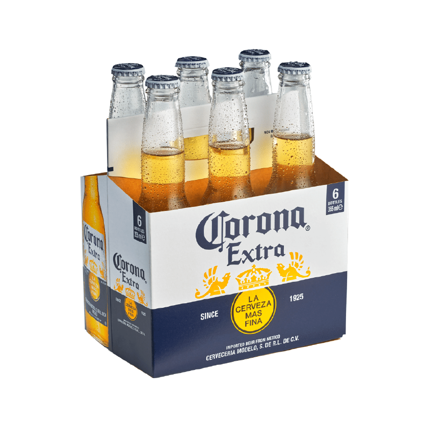 CERVEZA CORONA BOTELLA SIX PACK