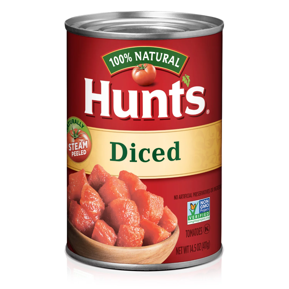 DICED TOMATO HUNTS 411 GR
