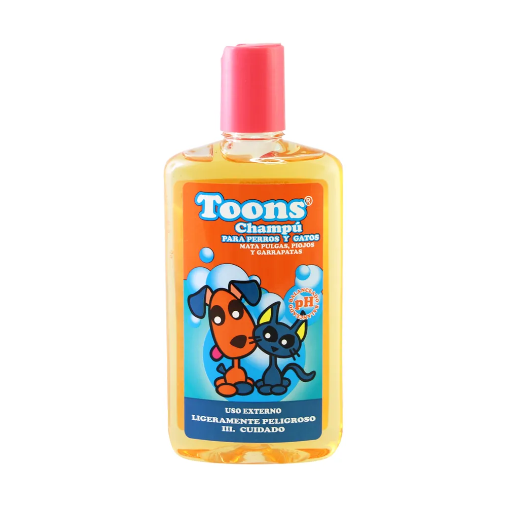 CHAMPU PARA PERROS Y GATOS TOONS 265 ML