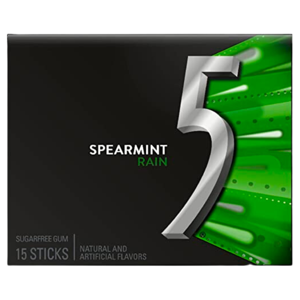 CHICLE FIVE DE RAIN 15 STK