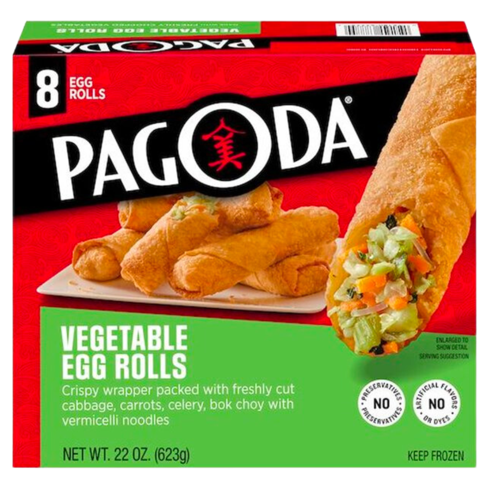 EGG ROLLS DE VEGETALES PAGODA 22 OZ