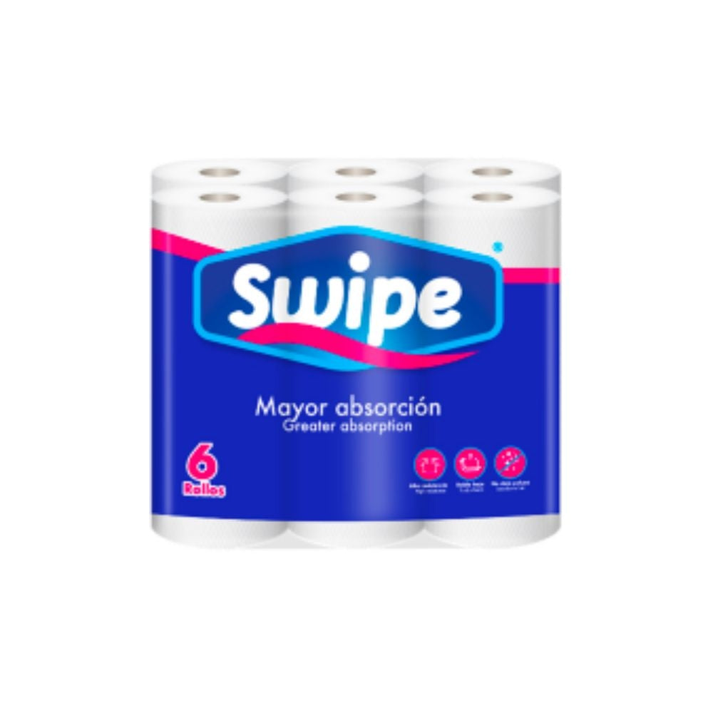PAPEL TOALLA SWIPE 6 UND