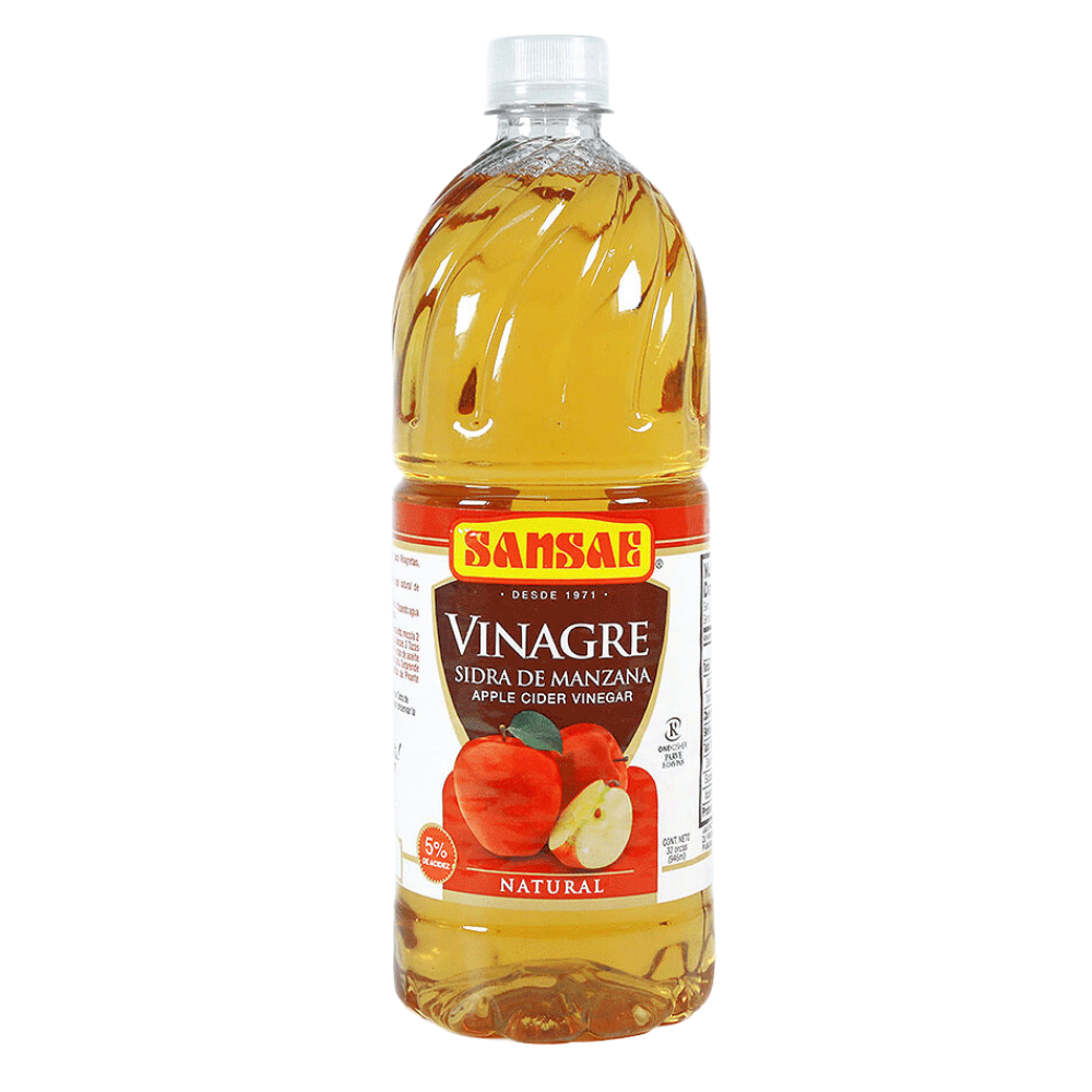 VINAGRE DE SIDRA DE MANZANA SANSAE 16 OZ